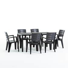 Set tavolo rettangolare usato  Due Carrare