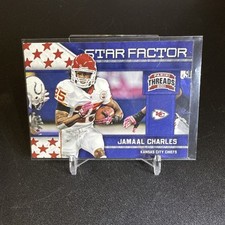 2011 Panini Threads - Star Factor Jamaal Charles #13 comprar usado  Enviando para Brazil