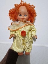 Clown bambola vintage usato  Villachiara