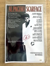 Usado, Cartaz de filme autografado Al Pacino Scarface 11 x 17 certificado de autenticidade comprar usado  Enviando para Brazil