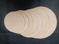 Etiqueta para artesanato em forma de círculo de MDF de madeira em branco 3 mm de espessura decoração 11 cm a 20 cm comprar usado  Enviando para Brazil