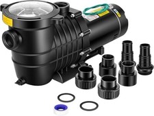 Bomba de piscina VIVOHOME 2.0HP 6800GPH dupla tensão, economia de energia autoescorvante, 1,5" comprar usado  Enviando para Brazil