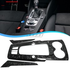 Console de carbono forjado tampa de painel de câmbio de marchas para Audi A3 8V S3 RS3 2014-2018 RHD, usado comprar usado  Enviando para Brazil