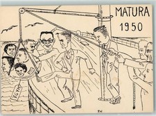 13159549 - Matura 1950 AK Studentika Szwajcaria na sprzedaż  Wysyłka do Poland