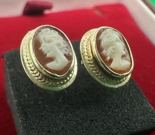 9ct gold cameo for sale  WORTHING