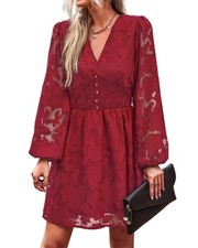 Elegancka sukienka damska z długim rękawem w rozmiarze M - BebreezChic, używany na sprzedaż  PL