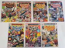 LOGAN'S RUN #1-7 MARVEL COMIC FULL RUN LOTE 6 Thanos Aparência ALTA QUALIDADE Média Muito Bom Estado Perfeito comprar usado  Enviando para Brazil