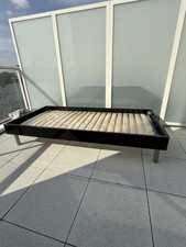 Lit 90x200 noir d'occasion  Alfortville