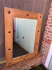 Large mirror solid for sale  CROWTHORNE