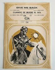 Spartito orig.1966 give usato  Italia