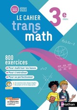 Cahier transmath malaval d'occasion  Dirinon