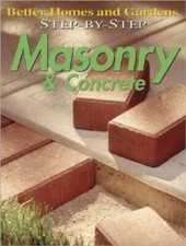 Step-by-Step Masonry  Concrete (Better Homes  Gardens: Step by Step) - GOOD segunda mano  Embacar hacia Mexico