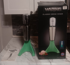 Waring Pro 12DM19 Batedeira de Bebidas Milkshake Maker 2 Velocidades Retro Verde Testado comprar usado  Enviando para Brazil