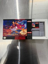 Disney’s Aladdin (Super Nintendo, 1993) — Caixa e bandeja — Autêntico e testado comprar usado Disney’s Aladdin (Super Nintendo, 1993) — Caixa e bandeja — Autêntico e testado comprar usado  Enviando para Brazil