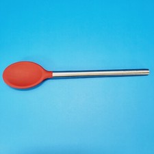 Usado, Espátula de silicone vermelha aço inoxidável Princess House Specialty utensílio 12" comprar usado  Enviando para Brazil