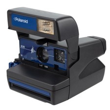 Câmera instantânea vintage polaroid blue pulse 636 - compatível com filme polaroid 600 - comprar usado  Enviando para Brazil