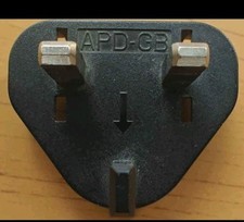 Adaptador plugue 3 pinos Reino Unido APD-GB conversor de fonte de alimentação para carregadores e eletrônicos comprar usado  Enviando para Brazil