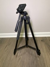 Sunpak 5555DLX 55" ligero aluminio trípode soporte para cámara con cabezal flexible segunda mano  Embacar hacia Mexico