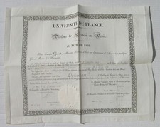 Diplome licence droit d'occasion  Plombières-lès-Dijon