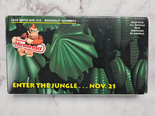 Nintendo Donkey Kong Exposed Enter The Jungle Promo 1994 VHS Tape comprar usado  Enviando para Brazil