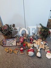 Christmas bundle wooden for sale  UK