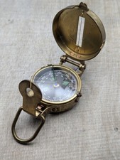Brújula de latón perfecta para senderismo, camping y mochilero estilo vintage  segunda mano  Embacar hacia Mexico