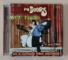THE DOORS - LIVE AT CLEVELAND PUBLIC AUDITORIUM, OHIO, August 3rd 1968, 2 x CD na sprzedaż  Wysyłka do Poland