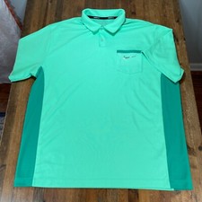Usado, Camisa polo masculina Nike XL verde casual golfe rugby tour desempenho DriFIT comprar usado  Enviando para Brazil