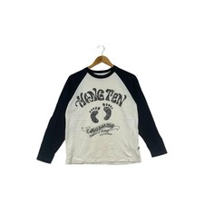 Camiseta Vintage HANG TEN LONGBOARD Havaiana Manga Longa Raglan comprar usado  Enviando para Brazil