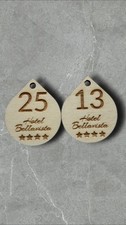 Portachiavi legno personalizza usato  Taurano
