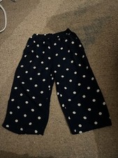 Girls navy white for sale  LUTON