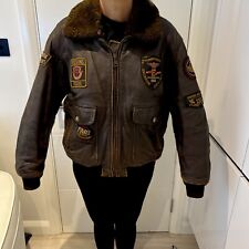 Redskins leather jacket for sale  BARNET