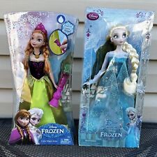 Bonecas Frozen Anna & Elsa filme da Disney 2013 12” da Mattel/Disney Store exclusivas comprar usado  Enviando para Brazil