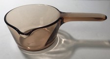 Panela de molho de vidro âmbar 0,7 L Corning Vision com bico - Feita na França comprar usado  Enviando para Brazil