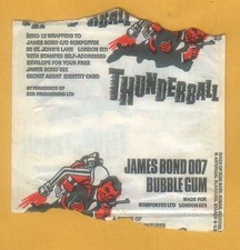 Somportex thunderball wrapper for sale  CARNFORTH