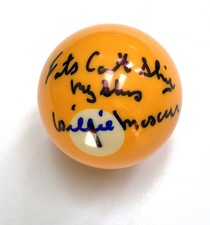 Willie Mosconi Bilhar Legend Autografado 1 Bola "Fats Can't Shine My Shoes" comprar usado  Enviando para Brazil