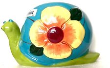 Snail ceramic planter for sale  Acworth