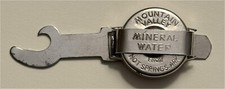 1930s Mountain Valley água mineral fontes termais arca abridor de garrafa tampa N-10 comprar usado  Enviando para Brazil