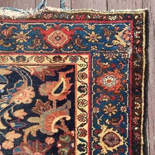 Vintage rug blue for sale  Norfolk