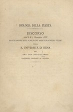 Biologia della pianta. usato  Firenze