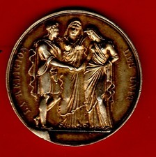 Médaille mariage argent d'occasion  Fécamp