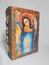 Decoupage wooden box for sale  LEEDS