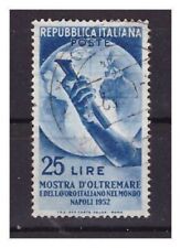 Italia 1952 mostra usato  Pietrasanta