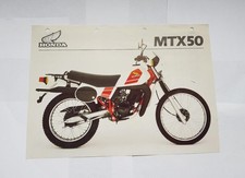 Honda mtx50 motorcycle for sale  LEICESTER