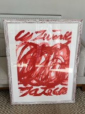 Framed twombly tate for sale  LONDON