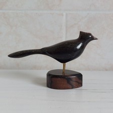 Wooden bird figurine for sale  KETTERING