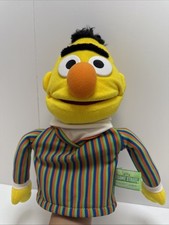 Pelúcia vintage 2003 GUND Sesame Street BERT Hand Puppet, Jim Henson #075857 12” comprar usado  Enviando para Brazil