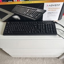 Advent keyboard black for sale  BRACKNELL