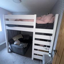 White wooden double for sale  KENDAL