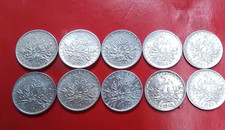 Francs semeuse argent d'occasion  Aix-en-Provence-